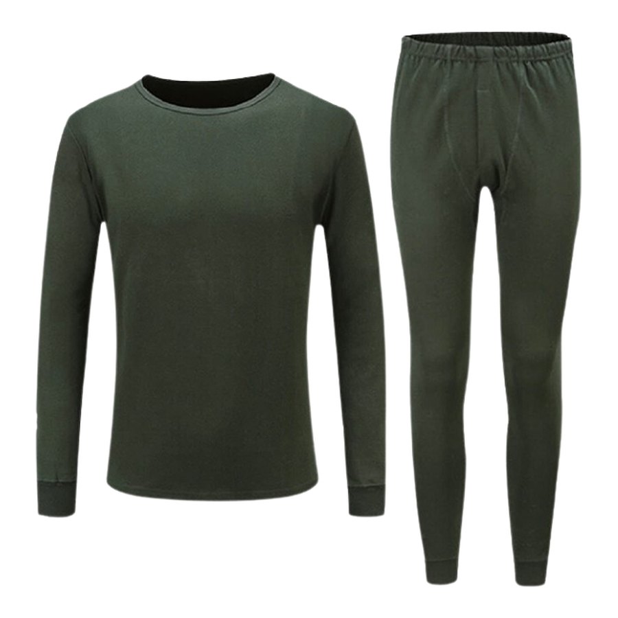 Long Base Layer Set, Olive