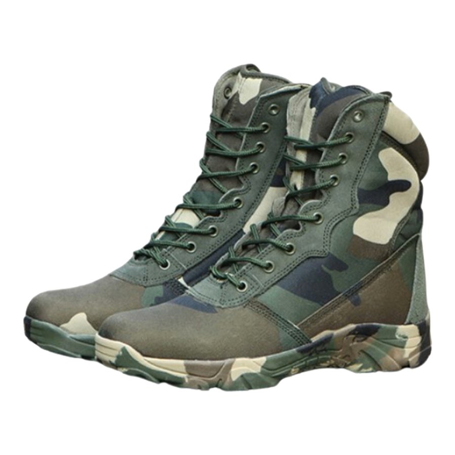 Mid Tactical Boot, Olive / camo