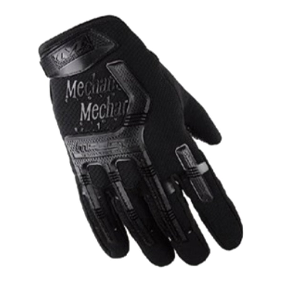 Hard-Knuckle Tactical Gloves, Black