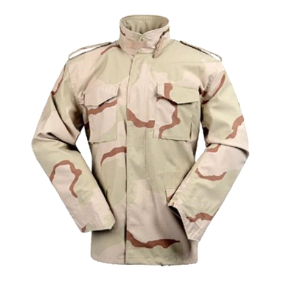 Field Jacket, Long Cut, Desert tri-color